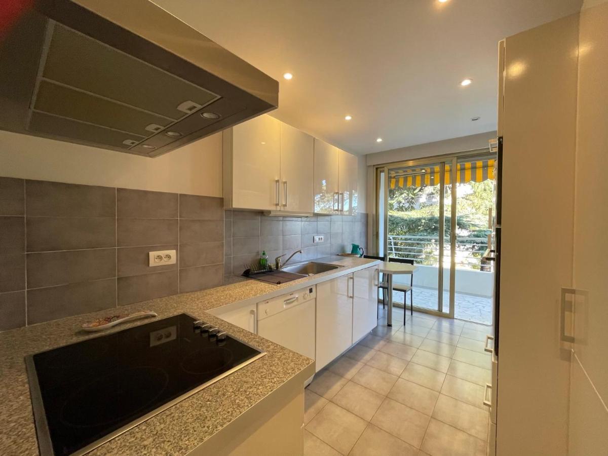 C012-Appartement Confortable Avec Piscine, Tennis Et Grand Parc Cannes Exteriér fotografie