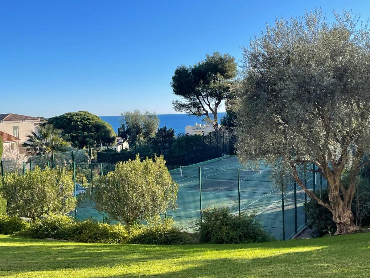 C012-Appartement Confortable Avec Piscine, Tennis Et Grand Parc Cannes Exteriér fotografie