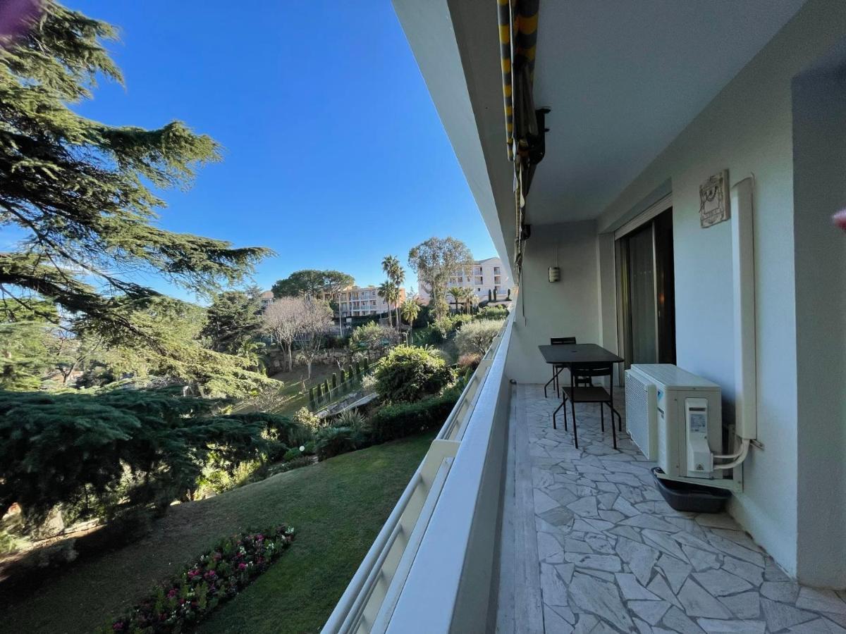 C012-Appartement Confortable Avec Piscine, Tennis Et Grand Parc Cannes Exteriér fotografie